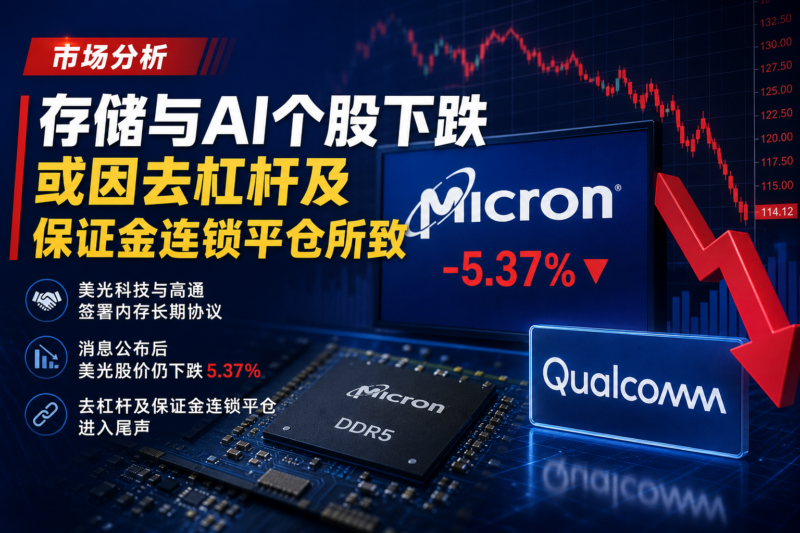存储与AI个股下跌或因去杠杆及保证金连锁平仓所致-指挥使社区 - 真实线索、热点议题与深度观察