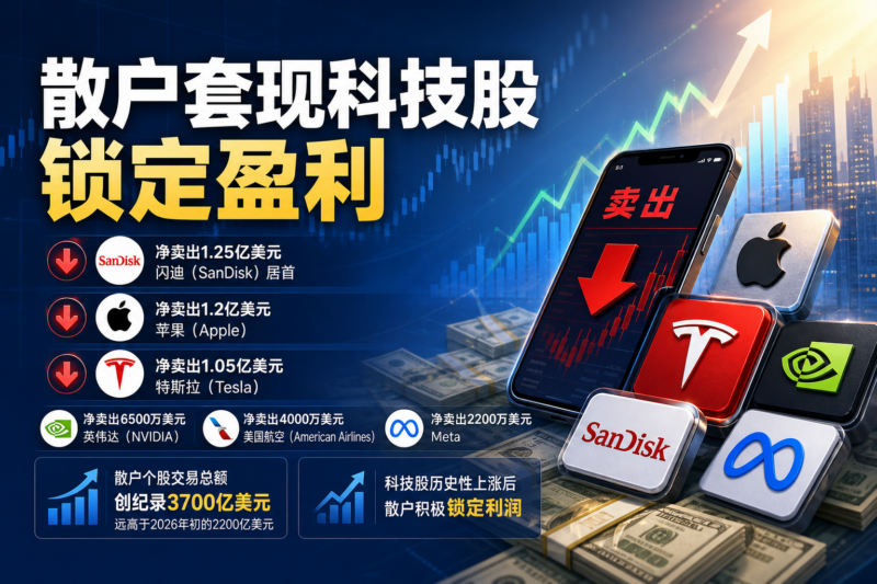 散户套现科技股 锁定盈利-指挥使社区 - 真实线索、热点议题与深度观察