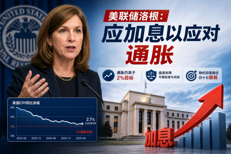 美联储洛根：应加息以应对通胀-指挥使社区 - 真实线索、热点议题与深度观察