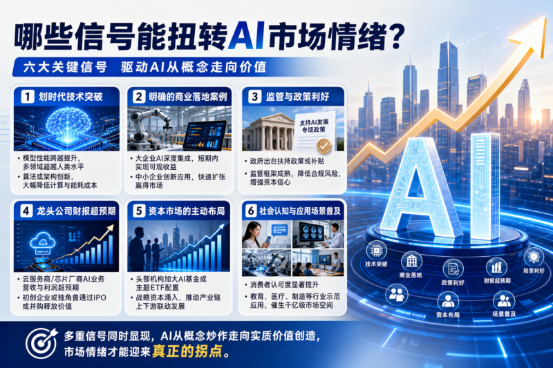 现在AI出现哪些信号才能真正扭转市场情绪?-指挥使社区 - 真实线索、热点议题与深度观察