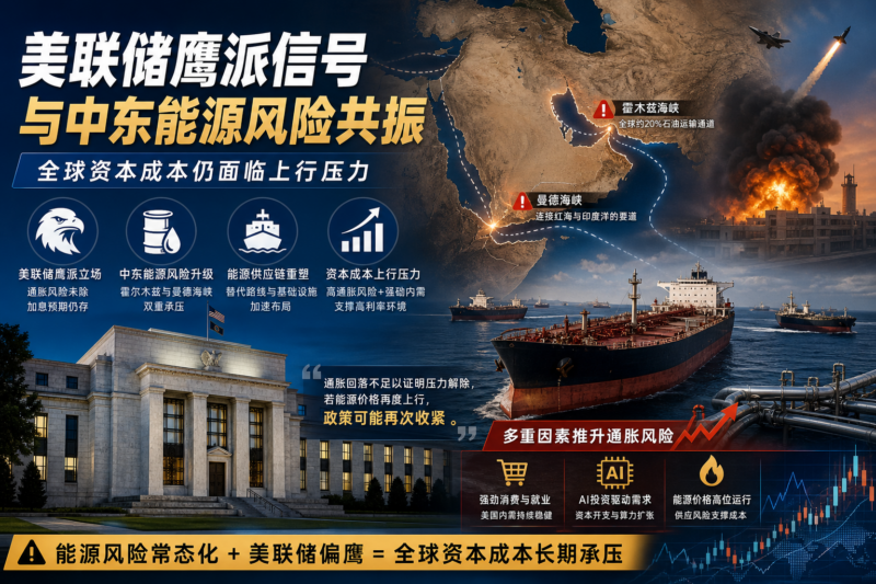 美联储鹰派信号与中东能源风险共振,全球资本成本仍面临上行压力-指挥使社区 - 真实线索、热点议题与深度观察