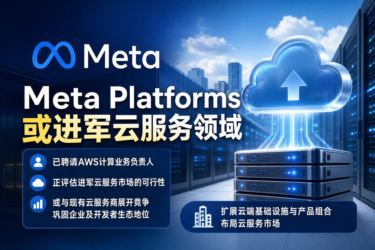 Meta Platforms或进军云服务领域