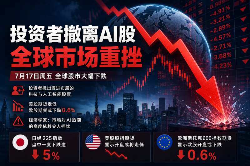 投资者撤离AI股 全球市场重挫-指挥使社区 - 真实线索、热点议题与深度观察