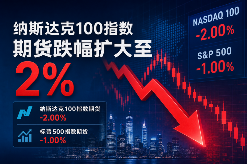 纳斯达克100指数期货跌幅扩大至2%-指挥使社区 - 真实线索、热点议题与深度观察