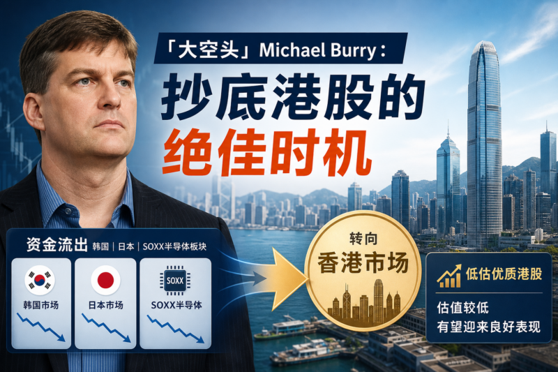 「大空头」Michael Burry：抄底港股的绝佳时机-指挥使社区 - 真实线索、热点议题与深度观察