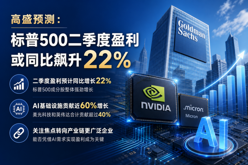 高盛:标普500二季度盈利或同比飙升22%-指挥使社区 - 真实线索、热点议题与深度观察