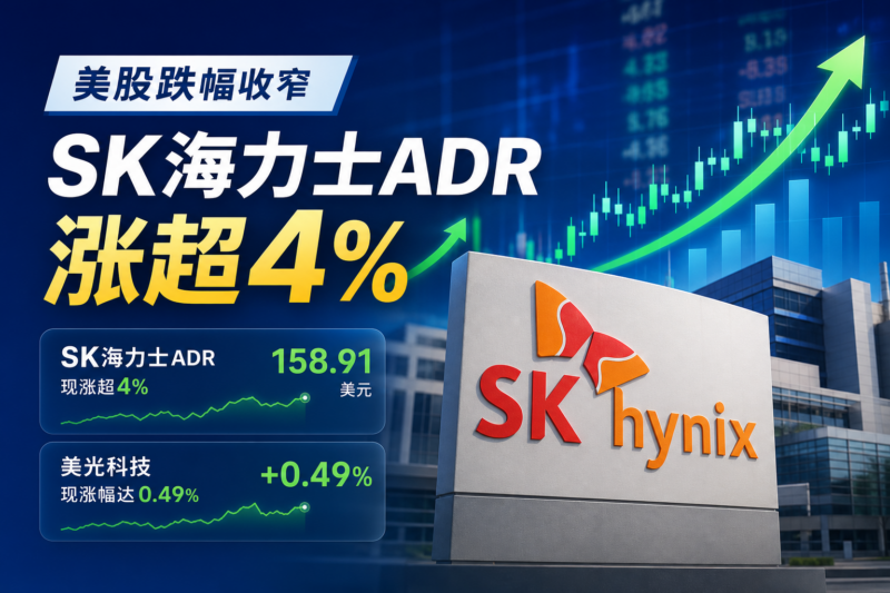 美股跌幅收窄,SK海力士ADR涨超4%-指挥使社区 - 真实线索、热点议题与深度观察