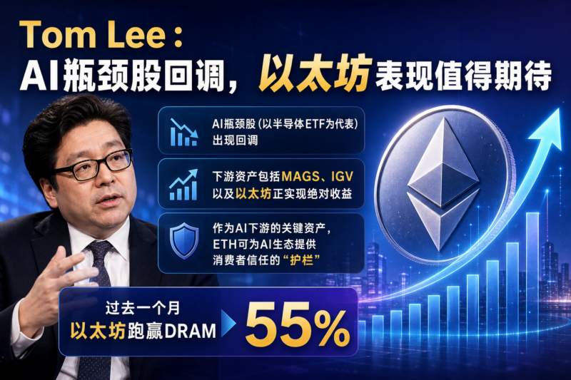 Tom Lee:AI瓶颈股回调,以太坊表现值得期待-指挥使社区 - 真实线索、热点议题与深度观察