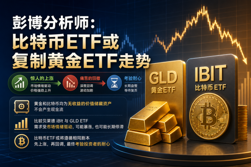 彭博分析师:比特币ETF或复制黄金ETF走势-指挥使社区 - 真实线索、热点议题与深度观察