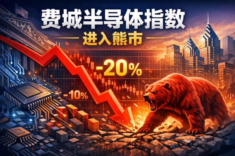 费城半导体指数进入熊市-指挥使社区 - 真实线索、热点议题与深度观察