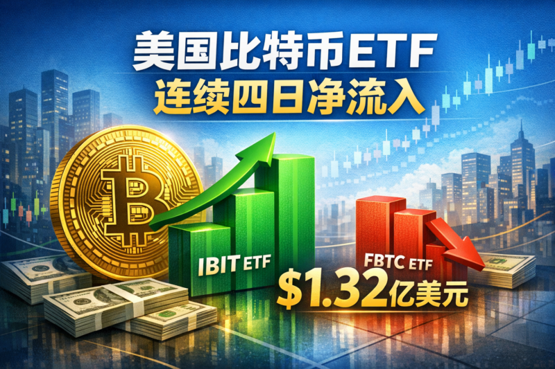 美国现货比特币ETF连续四日净流入-指挥使社区 - 真实线索、热点议题与深度观察