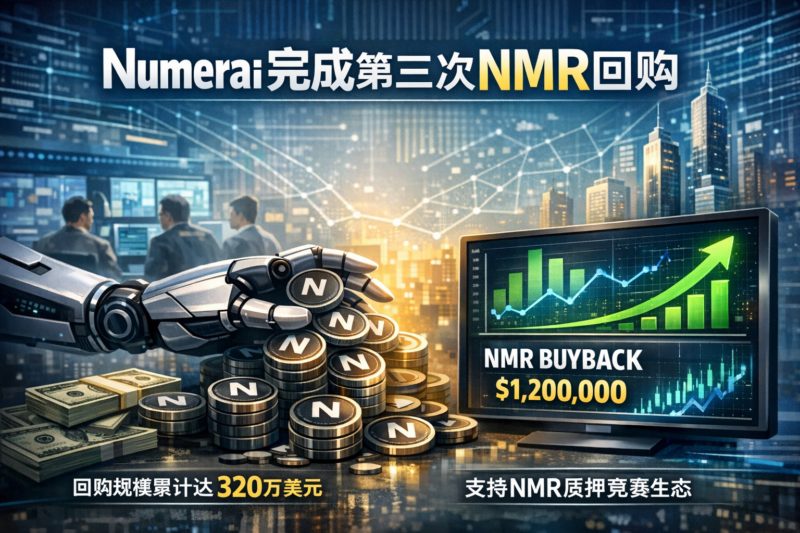 Numerai完成第三次NMR战略回购-指挥使社区 - 真实线索、热点议题与深度观察