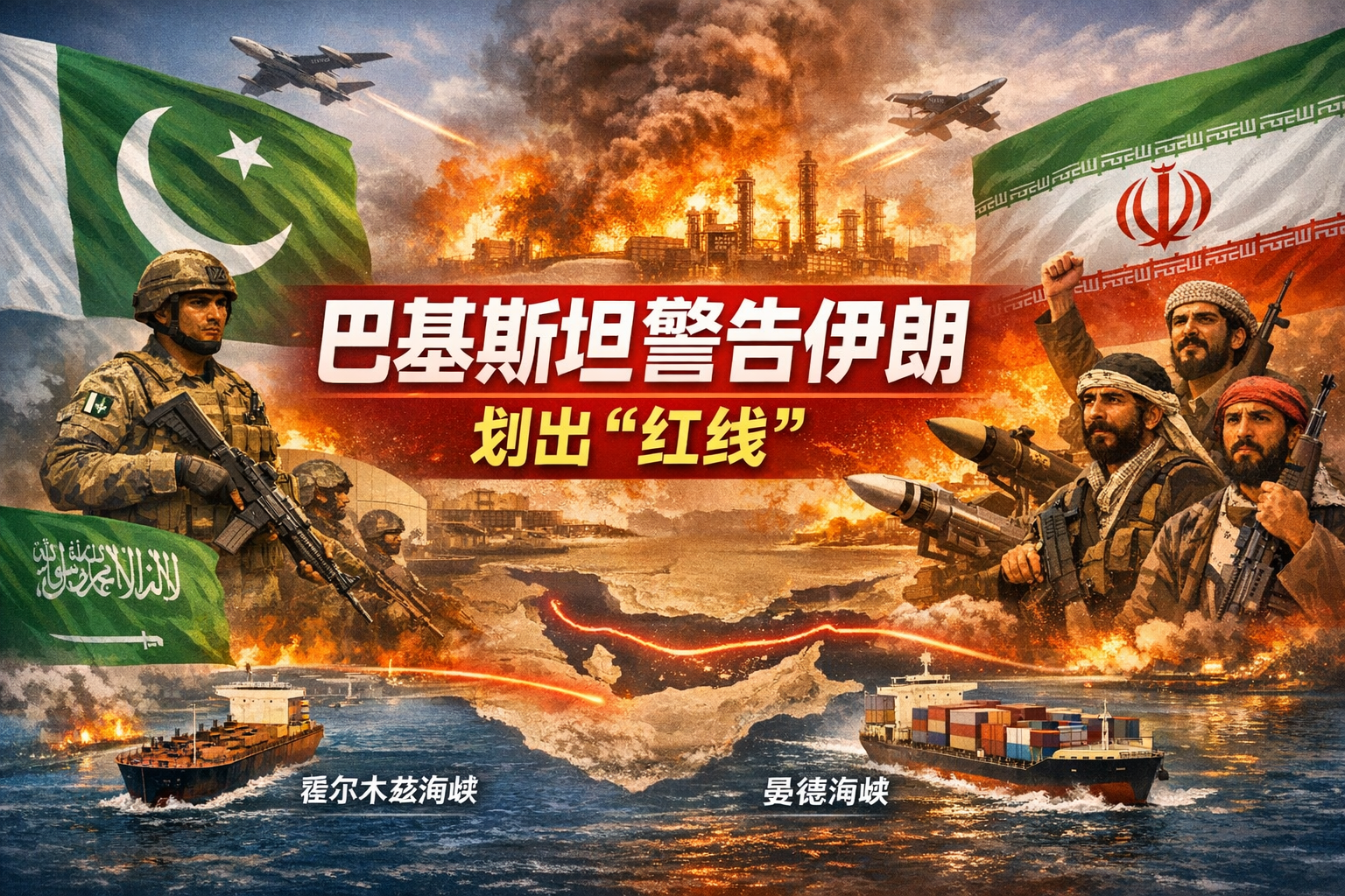巴基斯坦向伊朗划出“红线”