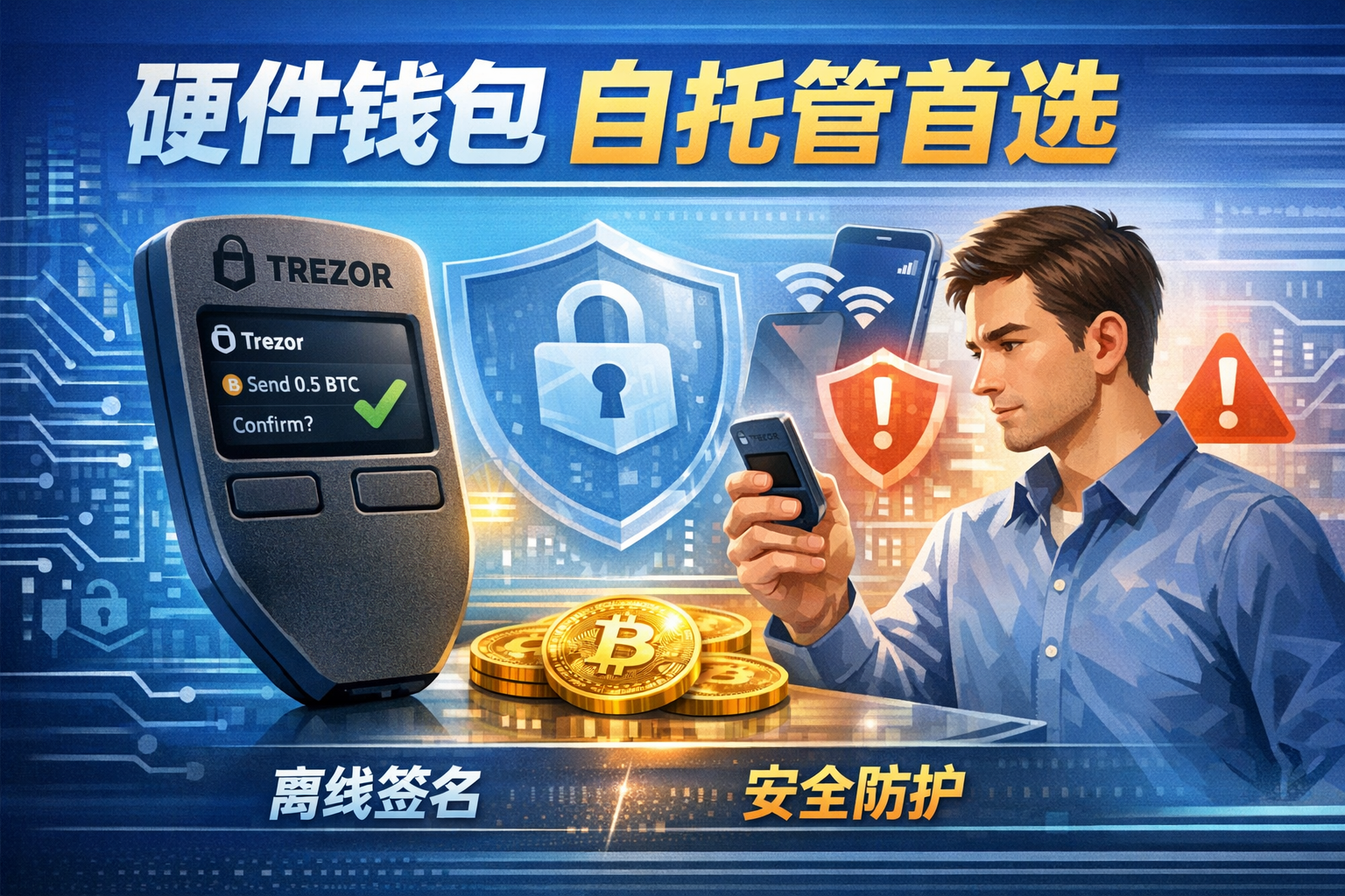 Trezor高管回应ZachXBT质疑:硬件钱包仍是普通用户最强自托管方案