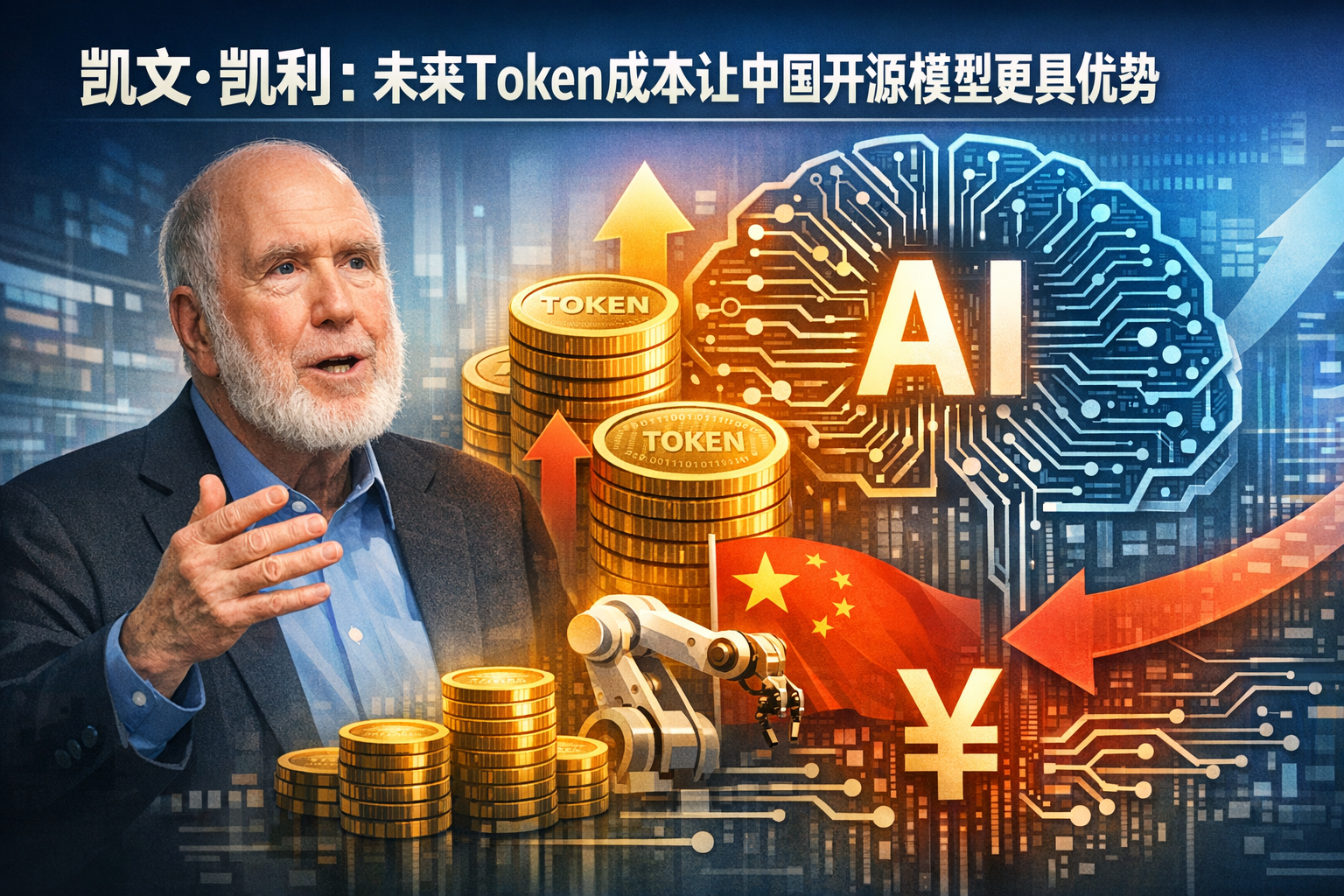凯文·凯利:未来Token成本让中国开源模型更具优势