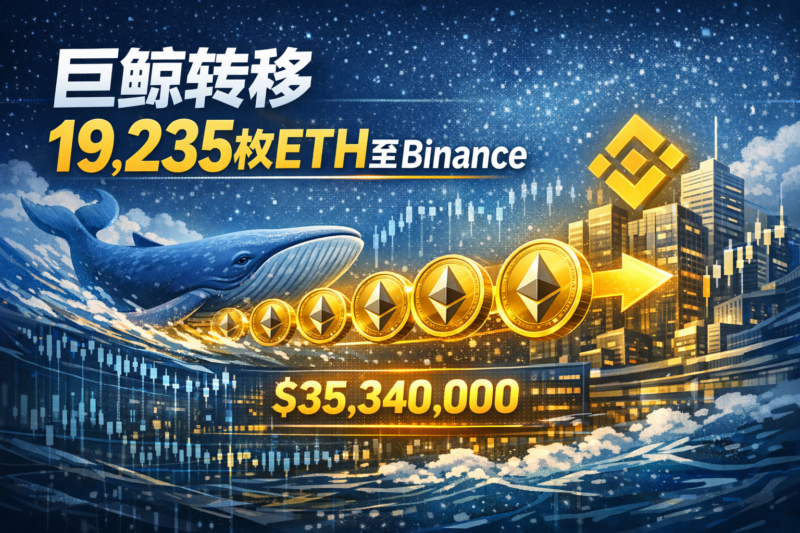 链上侦探 | 某巨鲸将19,235枚ETH转入Binance,约3534万美元-指挥使社区 - 真实线索、热点议题与深度观察