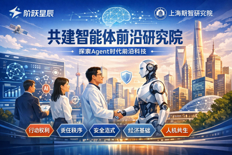 阶跃星辰与上海期智研究院共建智能体前沿研究院-指挥使社区 - 真实线索、热点议题与深度观察