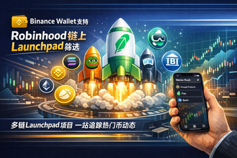 Binance Wallet支持Robinhood链上多个Launchpad筛选功能-指挥使社区 - 真实线索、热点议题与深度观察