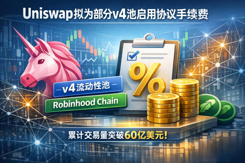 Uniswap拟为部分v4池首次启用协议手续费-指挥使社区 - 真实线索、热点议题与深度观察