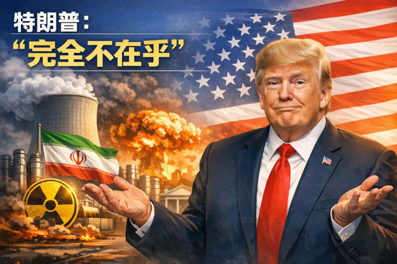 特朗普称对伊朗暂停履约“完全不在乎”-指挥使社区 - 真实线索、热点议题与深度观察