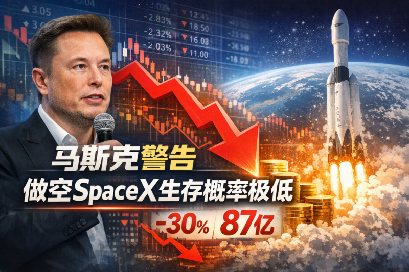 马斯克:长期大举做空SpaceX的公司生存概率非常低-指挥使社区 - 真实线索、热点议题与深度观察