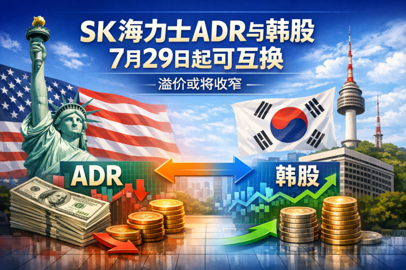 Serenity:SK海力士ADR与韩股7月29日起可转换,溢价或将收窄-指挥使社区 - 真实线索、热点议题与深度观察