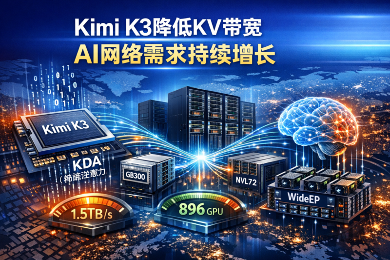 SemiAnalysis:Kimi K3降低KV传输带宽,AI网络需求仍将增长-指挥使社区 - 真实线索、热点议题与深度观察