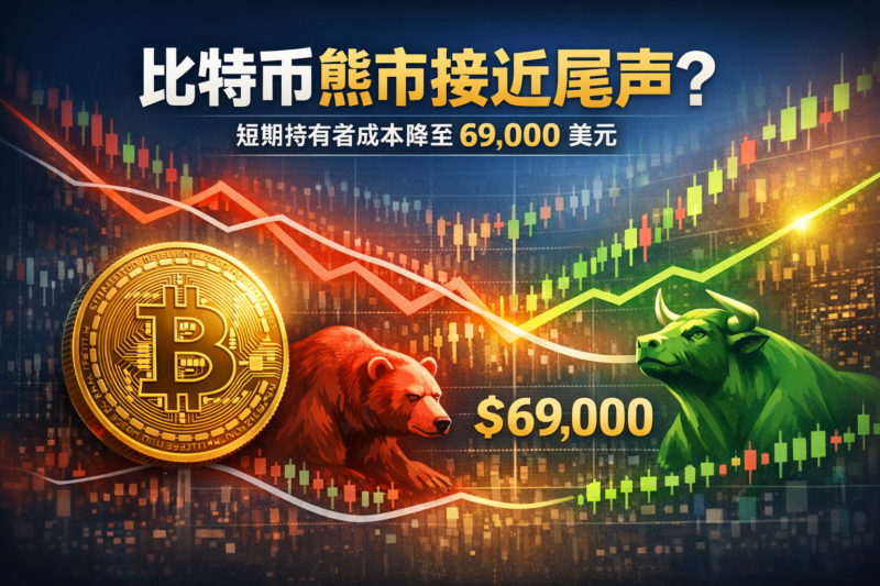 分析师:比特币熊市或接近尾声,短期持有者成本已降至69,000美元-指挥使社区 - 真实线索、热点议题与深度观察