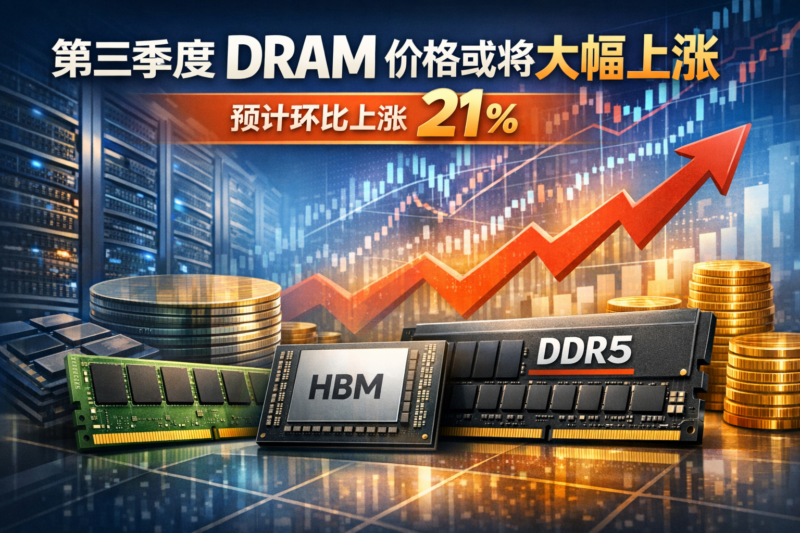 美银:第三季度DRAM均价或环比上涨21%,高于TrendForce预测-指挥使社区 - 真实线索、热点议题与深度观察
