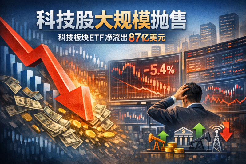 科技股持续抛售:科技板块ETF净流出87亿美元-指挥使社区 - 真实线索、热点议题与深度观察