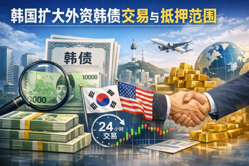 为提振韩元,韩国拟扩大外资韩债交易与抵押范围-指挥使社区 - 真实线索、热点议题与深度观察