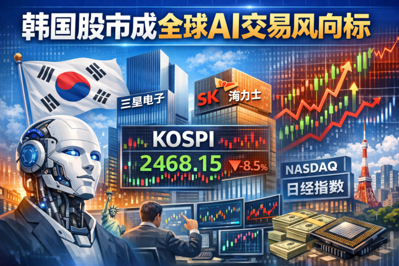 彭博社:韩国股市正成为全球AI股票交易的重要风向标-指挥使社区 - 真实线索、热点议题与深度观察