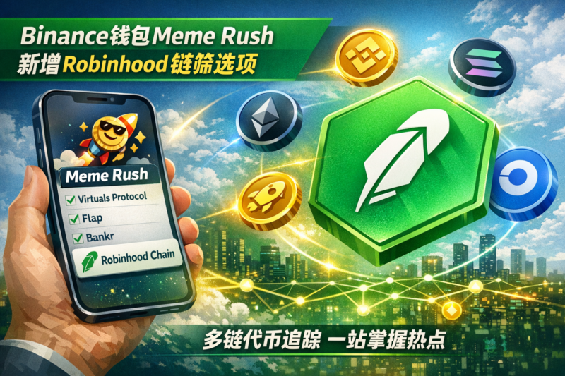 Binance钱包Meme Rush新增Robinhood链上筛选项-指挥使社区 - 真实线索、热点议题与深度观察