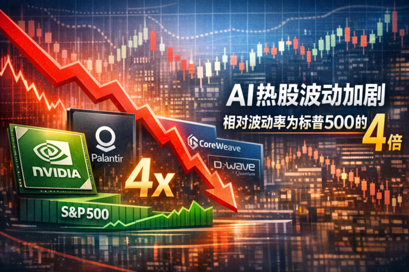 英伟达等AI热门股波动加剧 相对波动率为标普500指数的4倍-指挥使社区 - 真实线索、热点议题与深度观察