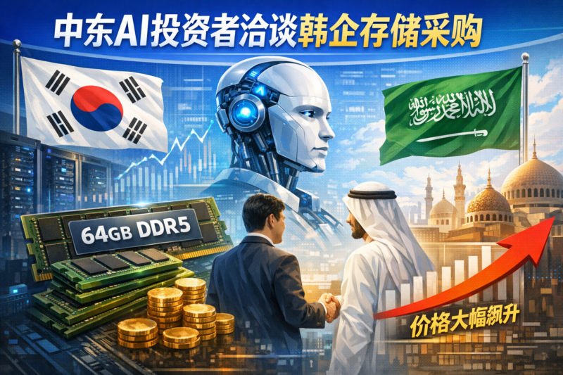 韩国Meritz证券:中东主权AI投资者启动与韩厂商中长期存储采购洽谈-指挥使社区 - 真实线索、热点议题与深度观察