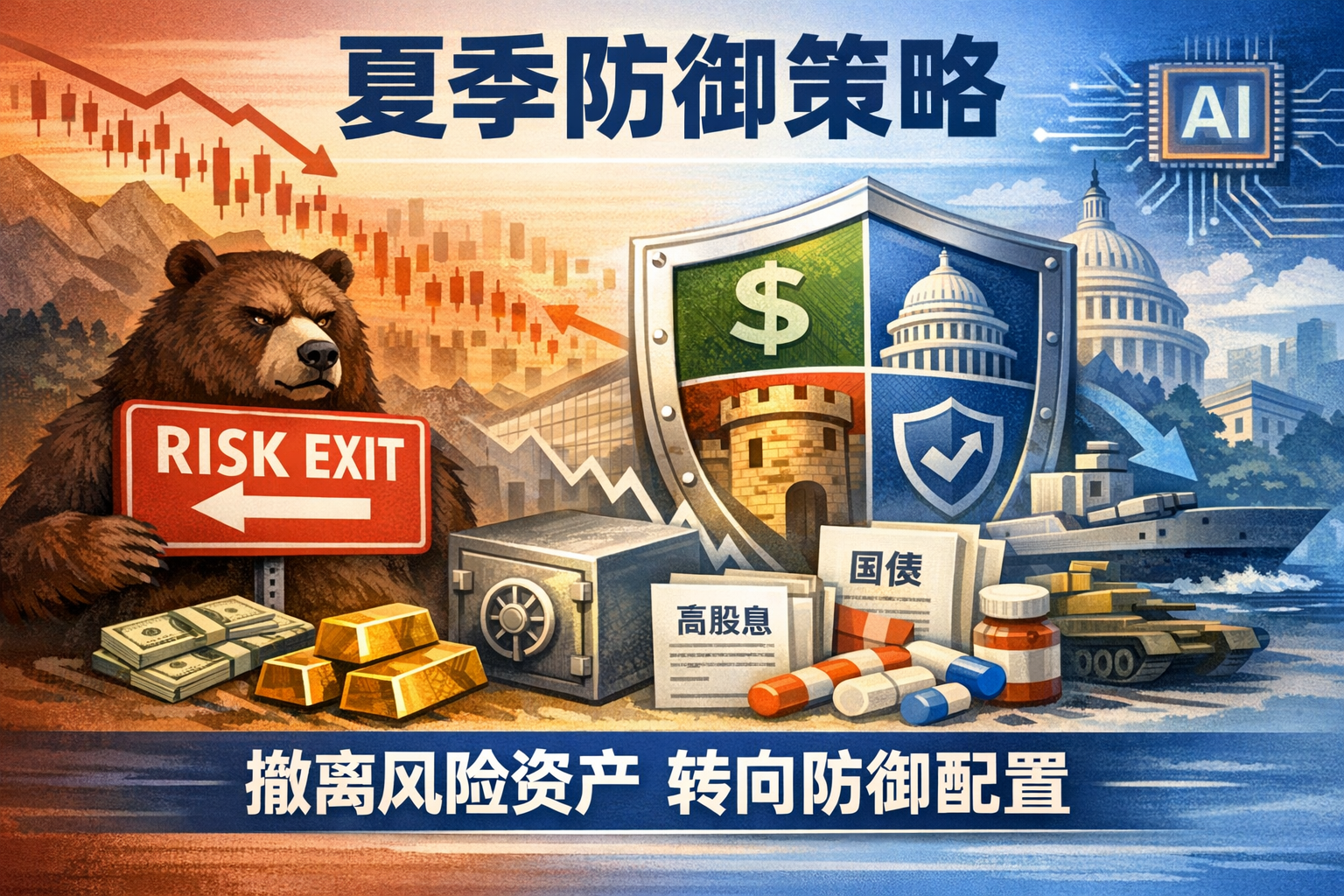美银:夏季应由风险资产撤离,转为防御策略