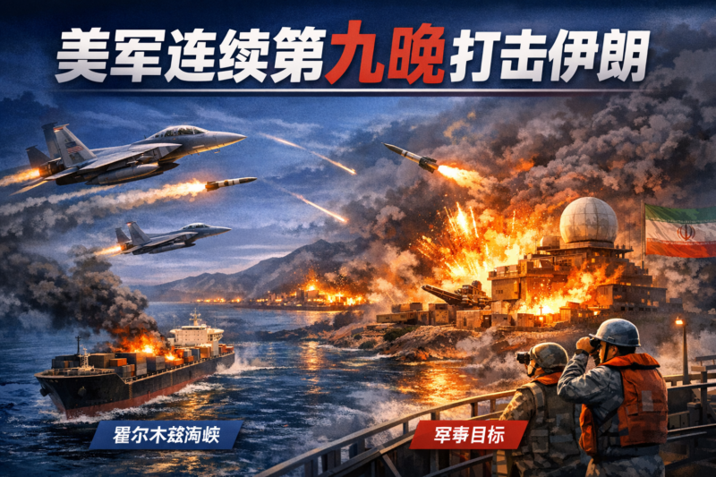 美军连续第九晚打击伊朗-指挥使社区 - 真实线索、热点议题与深度观察