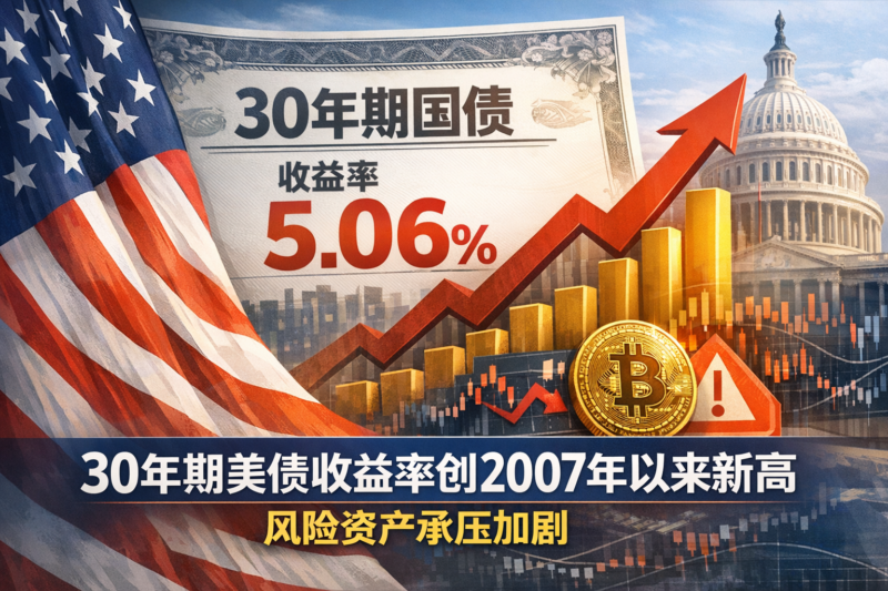 美国30年期国债拍卖收益率创2007年以来新高或对风险资产构成压力-指挥使社区 - 真实线索、热点议题与深度观察
