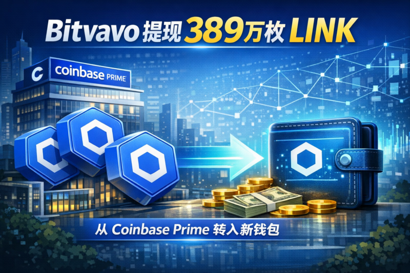 链上侦探 | Bitvavo 从 Coinbase Prime 提现 389 万枚 LINK-指挥使社区 - 真实线索、热点议题与深度观察