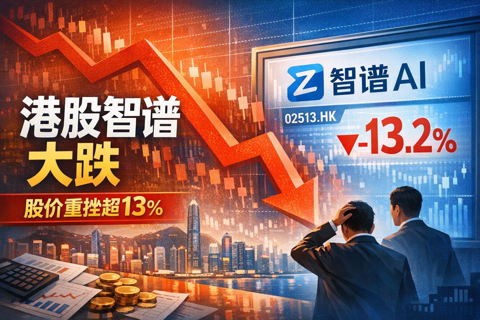 港股智谱跌超13%
