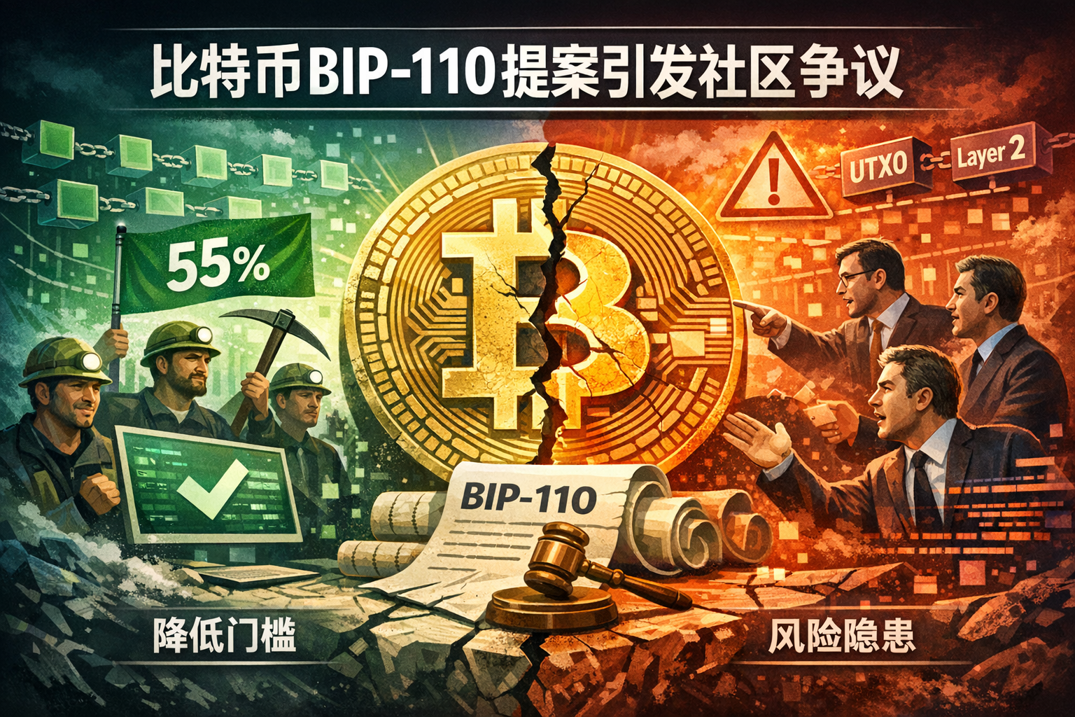 比特币BIP-110提案引发社区激烈争论