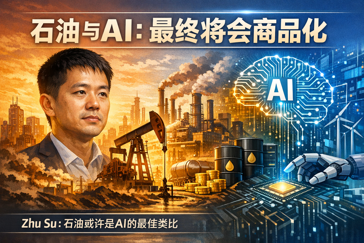 Zhu Su:石油或许是AI的最佳类比,最终将会商品化