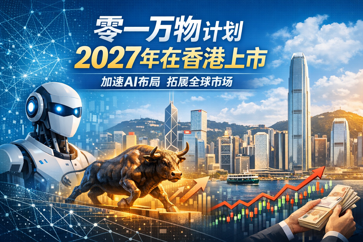 AI大模型公司零一万物计划2027年在香港上市