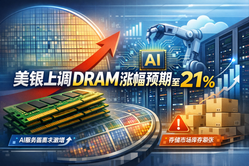 美银上调DRAM涨幅预期至21%-指挥使社区 - 真实线索、热点议题与深度观察