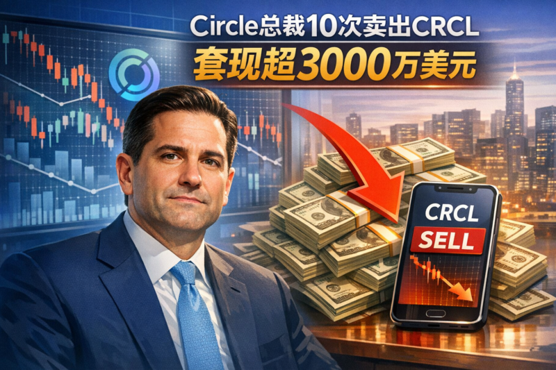 Circle总裁自公司上市以来10次卖出CRCL套现逾3000万美元-指挥使社区 - 真实线索、热点议题与深度观察