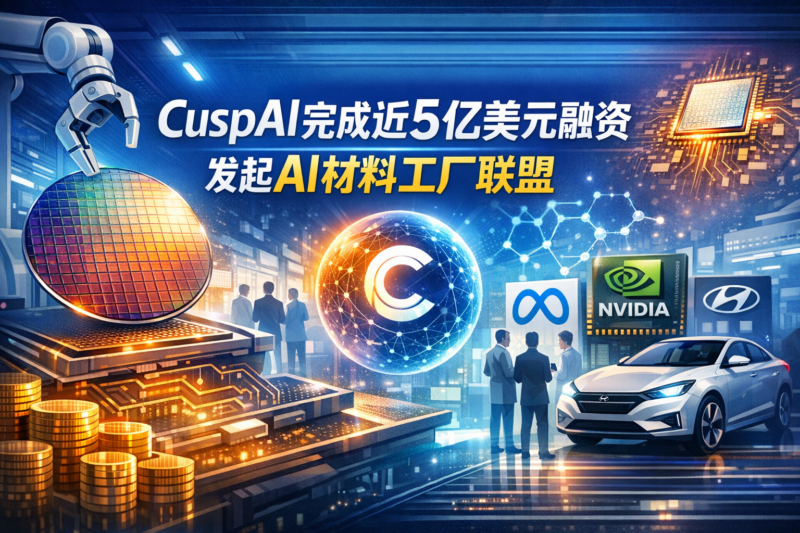 AI初创CuspAI完成近5亿美元融资并发起AI材料工厂联盟-指挥使社区 - 真实线索、热点议题与深度观察