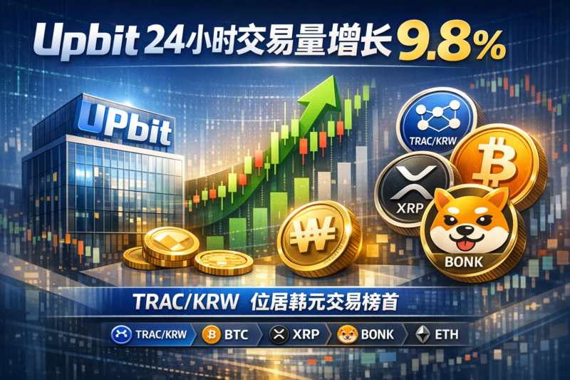 Upbit过去24小时交易量环比增长9.8%-指挥使社区 - 真实线索、热点议题与深度观察