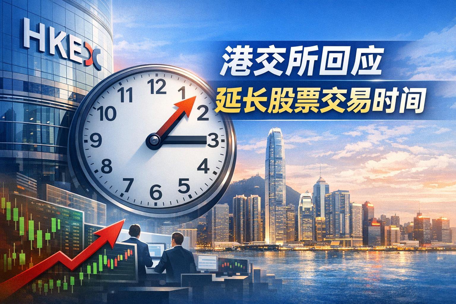 港交所回应延长股票交易时间