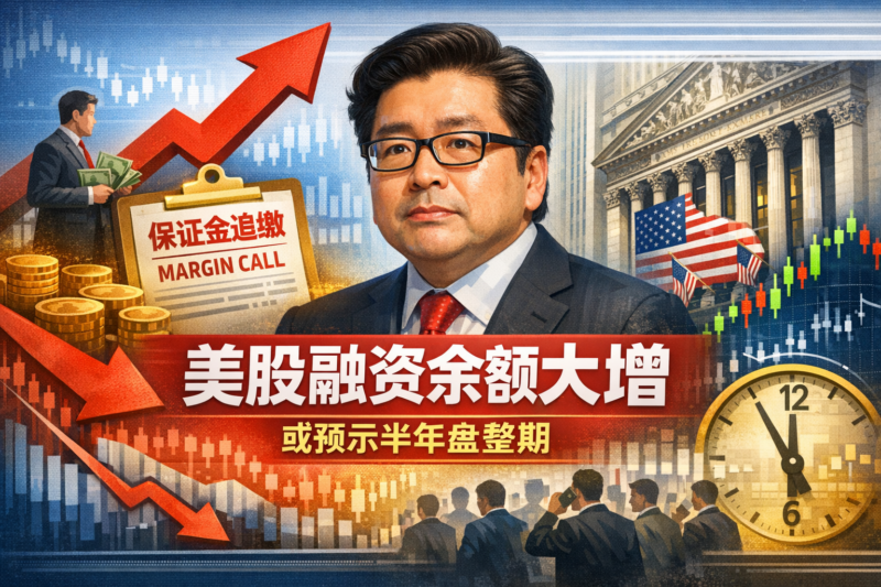 Tom Lee:美股融资余额现60年罕见涨幅,此前5次均带来半年盘整期-指挥使社区 - 真实线索、热点议题与深度观察