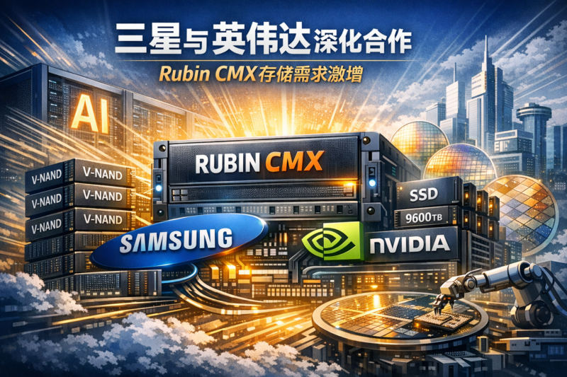 三星与英伟达扩大合作,Rubin CMX存储需求堪比苹果-指挥使社区 - 真实线索、热点议题与深度观察